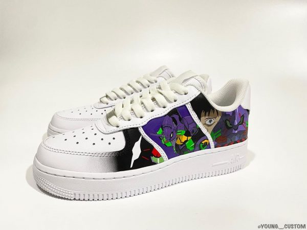 Neon Genesis Evangelion Creative Custom Air Force 1