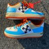 Off White Inspired Custom Air Force 1